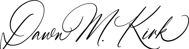 Dawn Kirk signature